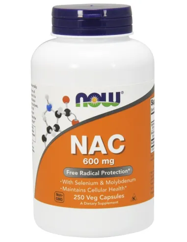 NOW Foods NAC with Selenium & Molybdenum | Body Nutrition (ES)