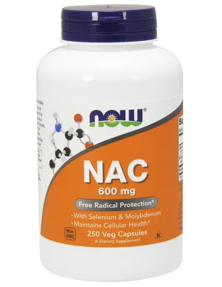 NOW Foods NAC with Selenium & Molybdenum | Body Nutrition (ES)