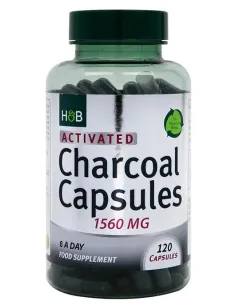 Activated Charcoal 1560mg by Holland & Barrett | Body Nutrition (EN)