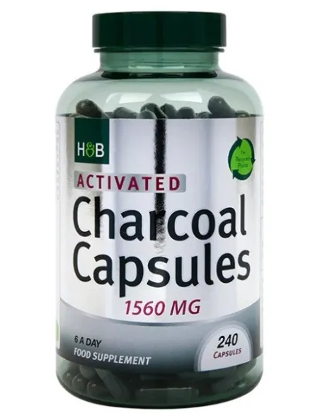 Activated Charcoal 1560mg by Holland & Barrett | Body Nutrition (EN)