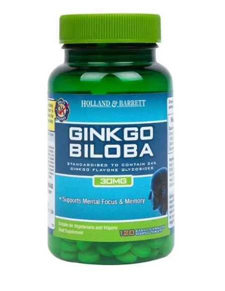 Ginkgo Biloba von Holland & Barrett | Body Nutrition (DE)