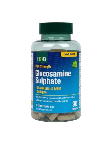 BodyNutrition | High Strength Glucosamine Sulphate + Chondroitin & MSM + Collagen Holland & Barrett