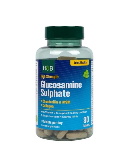 BodyNutrition | High Strength Glucosamine Sulphate + Chondroitin & MSM + Collagen Holland & Barrett