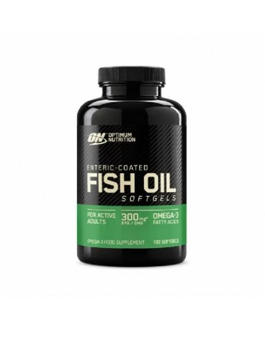 Optimum Nutrition Enteric Coated Fish Oil, 100 Capsules : : Health  & Personal Care