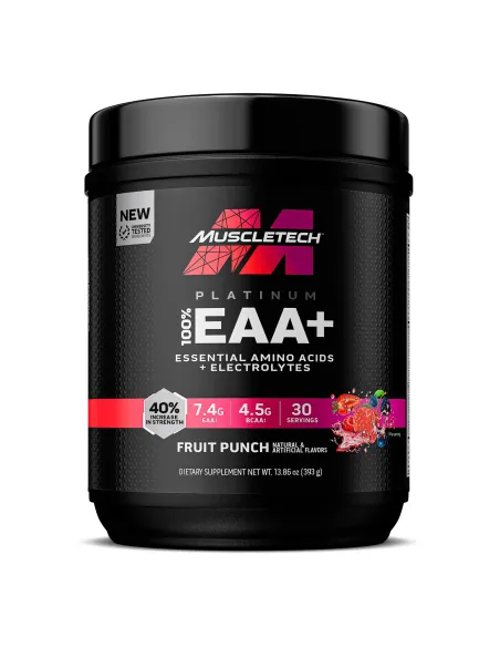 EAA+ Platinum Muscletech - Aminoacidi Essenziali per la Sintesi Proteica