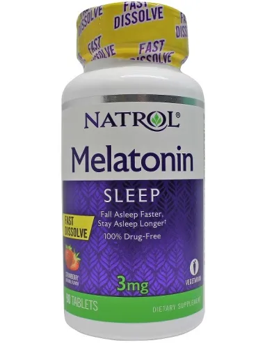 Melatonin Fast Dissolve de Natrol | Body Nutrition (FR)