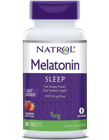 Melatonin Fast Dissolve de Natrol | Body Nutrition (FR)