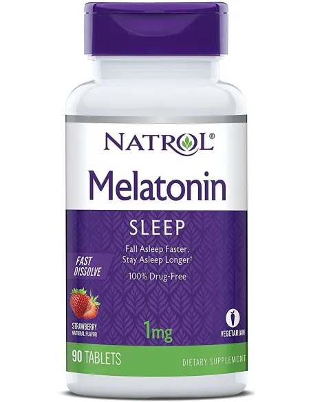Melatonin Fast Dissolve de Natrol | Body Nutrition (FR)