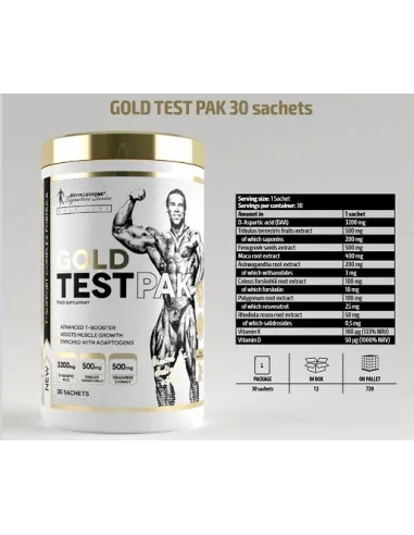 BodyNutrition | Gold Test Pak 30 (Packs) Kevin Levrone