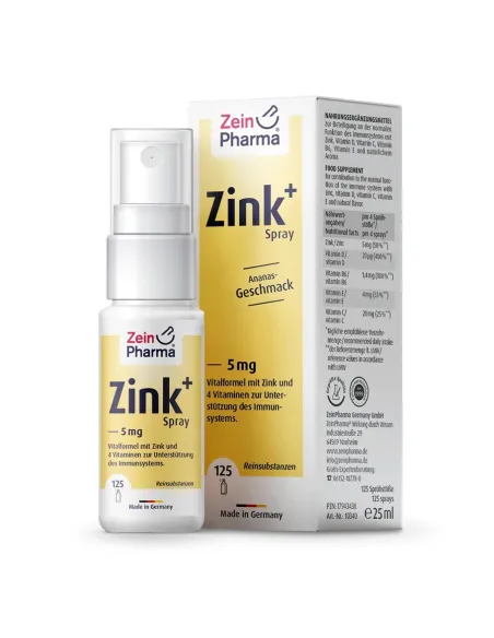 BodyNutrition | Zinc+ Spray 5mg (25 ml) Zein Pharma