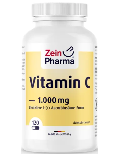 Vitamin C 1000mg (120 caps) by Zein Pharma | Body Nutrition (EN)