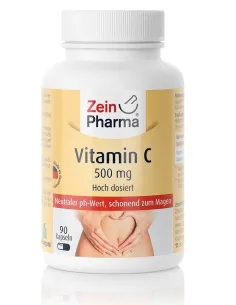 Vitamin C Buffered 500mg (90 caps) von Zein Pharma | Body Nutrition (DE)