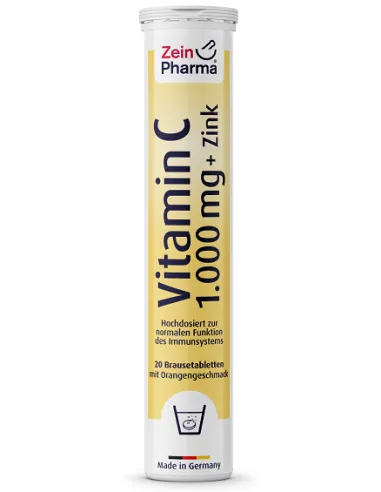Vitamin C + Zinc (20 effervescent tabs) by Zein Pharma | Body Nutrition (EN)