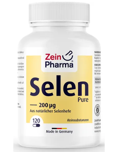 Selenium Pure 200mcg (120 caps) von Zein Pharma | Body Nutrition (DE)