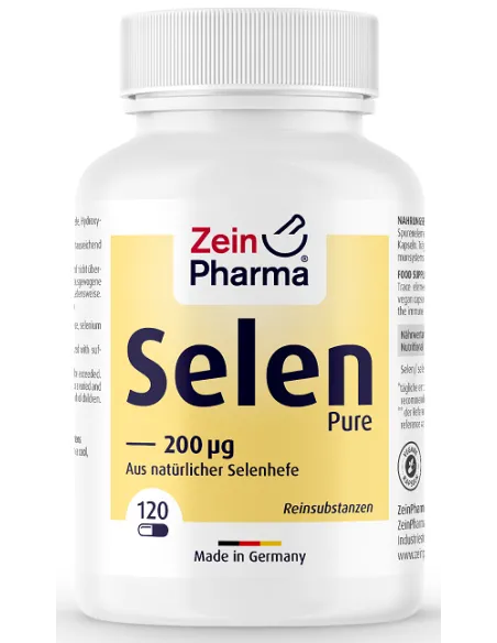 Selenium Pure 200mcg (120 caps) von Zein Pharma | Body Nutrition (DE)
