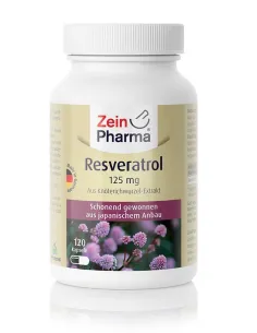 BodyNutrition | Resveratrol 125mg (120 caps) Zein Pharma