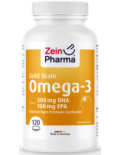 Omega-3 Gold Brain Edition (120 softgels) von Zein Pharma | Body Nutrition (DE)