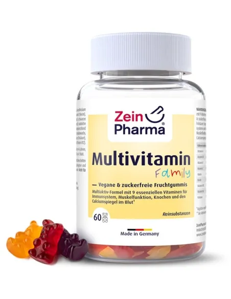 Multivitamin Family (60 gummies) de Zein Pharma | Body Nutrition (FR)