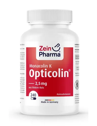 BodyNutrition | Monacolin K Opticolin (240 vcaps) Zein Pharma