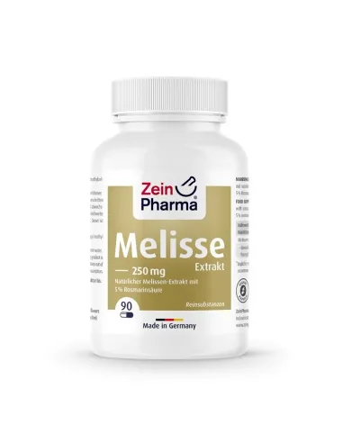 Melissa Extract 250mg (90 vcaps) de Zein Pharma | Body Nutrition (FR)