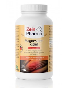 Magnesium Citrate 680mg (120 caps) de Zein Pharma | Body Nutrition (FR)
