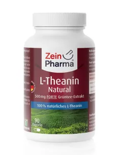 L-Theanin Natural 500mg (90 caps) by Zein Pharma | Body Nutrition (EN)