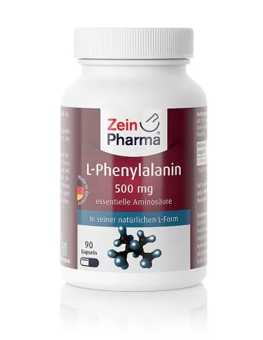 L-Phenylalanine 500mg (90 caps) de Zein Pharma | Body Nutrition (FR)
