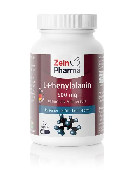 L-Phenylalanine 500mg (90 caps) de Zein Pharma | Body Nutrition (FR)