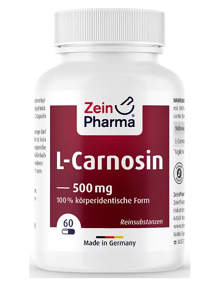 BodyNutrition | L-Carnosine 500mg (60 caps) Zein Pharma