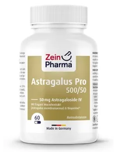 Astragalus Pro 500/50 50mg Astragalosid IV (60 vcaps) von Zein Pharma | Body Nutrition (DE)