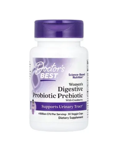 BodyNutrition | Women's Digestive Probiotic Prebiotic With Cranberry Doctor s Best