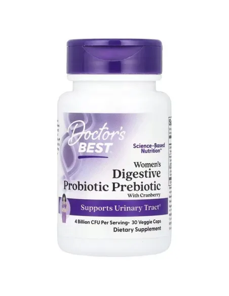BodyNutrition | Women's Digestive Probiotic Prebiotic With Cranberry Doctor s Best