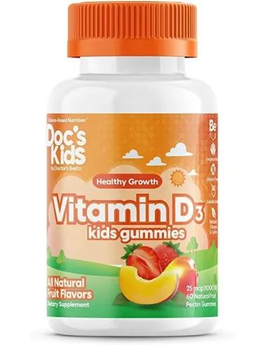 Vitamin D3 Kid's Gummies de Doctor s Best | Body Nutrition (FR)
