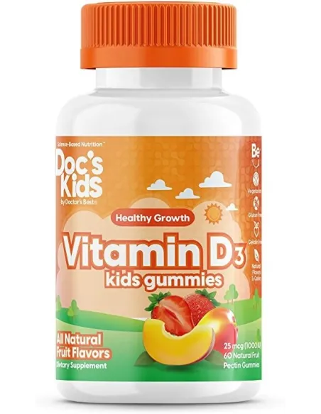 Vitamin D3 Kid's Gummies de Doctor s Best | Body Nutrition (FR)