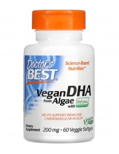 Vegan DHA from Algae 200mg von Doctor s Best | Body Nutrition (DE)