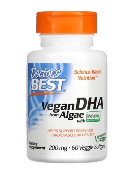 BodyNutrition | Vegan DHA from Algae 200mg Doctor s Best