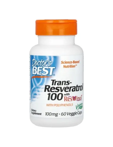 Trans-Resveratrol with ResVinol de Doctor s Best | Body Nutrition (FR)