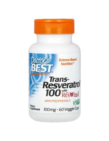 Trans-Resveratrol with ResVinol de Doctor s Best | Body Nutrition (FR)