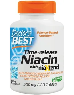 Doctor s Best Time-release Niacin with niaXtend | Body Nutrition (ES)