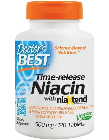 Doctor s Best Time-release Niacin with niaXtend | Body Nutrition (ES)