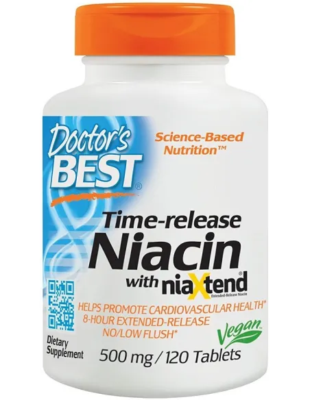 Doctor s Best Time-release Niacin with niaXtend | Body Nutrition (ES)