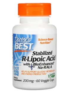 BodyNutrition | Stabilized R-Lipoic Acid with Na-RALA Doctor s Best