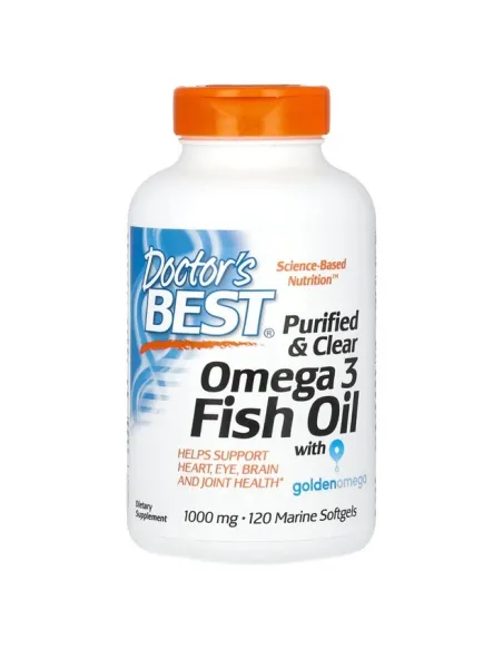 BodyNutrition | Purified & Clear Omega 3 Fish Oil Doctor s Best