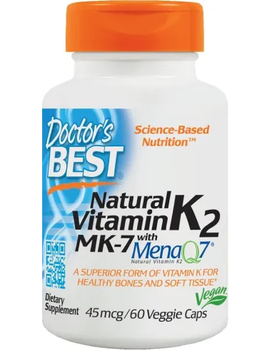 BodyNutrition | Natural Vitamin K2 MK7 with MenaQ7 Doctor s Best