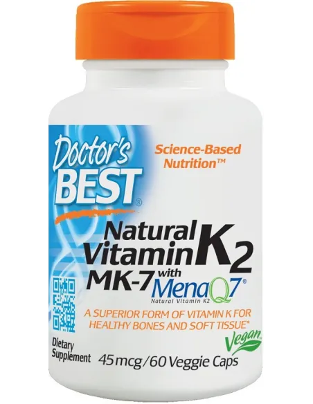 BodyNutrition | Natural Vitamin K2 MK7 with MenaQ7 Doctor s Best