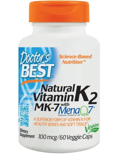 BodyNutrition | Natural Vitamin K2 MK7 with MenaQ7 Doctor s Best