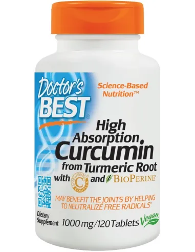 High Absorption Curcumin From Turmeric Root with C3 Complex & BioPerine