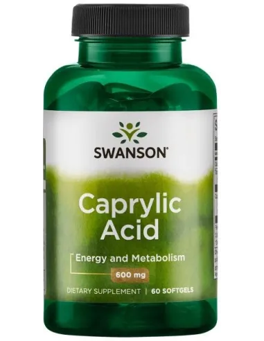 Caprylic Acid 600mg de Swanson | Body Nutrition (FR)