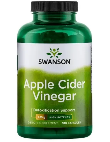 Swanson Apple Cider Vinegar 1250mg High Potency | Body Nutrition (ES)