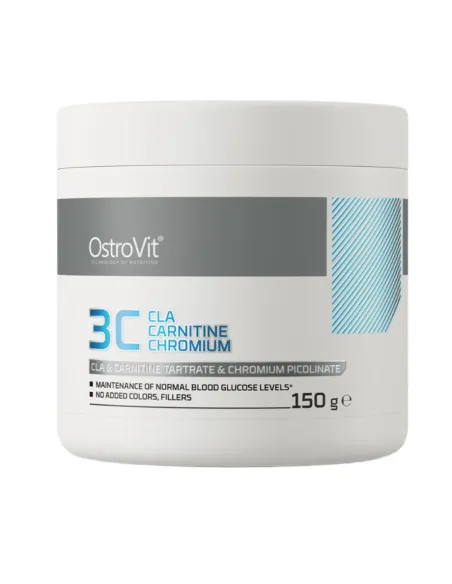 3C CLA Carnitine Chromium de OstroVit | Body Nutrition (FR)